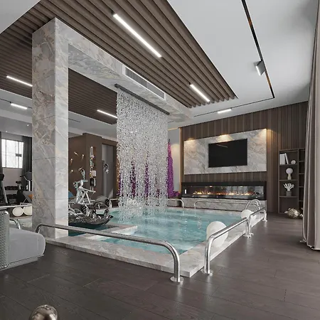 Semesterbostad Vip-designer-wohnung Im Zentrum, Wunderschoenes Schwimmbad Zermatt